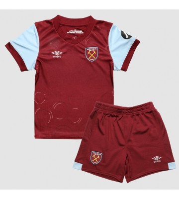 West Ham United Primera Equipación Niños 2023-24 Manga Corta (+ Pantalones cortos)